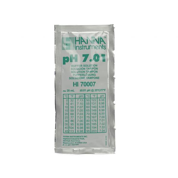 Solution tampon pH 7,01 (1 unité)
