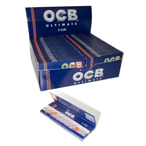 Papel OCB Ultimate 1 1/4 (Caja 100 unidades)