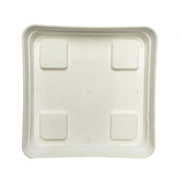 Square White Saucer 20x20 (20 x 20 cm)