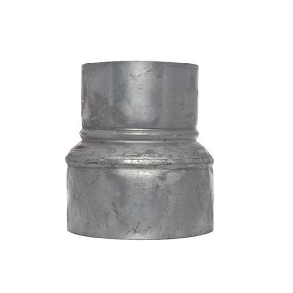Metallic diameter reducer (125/100 mm)