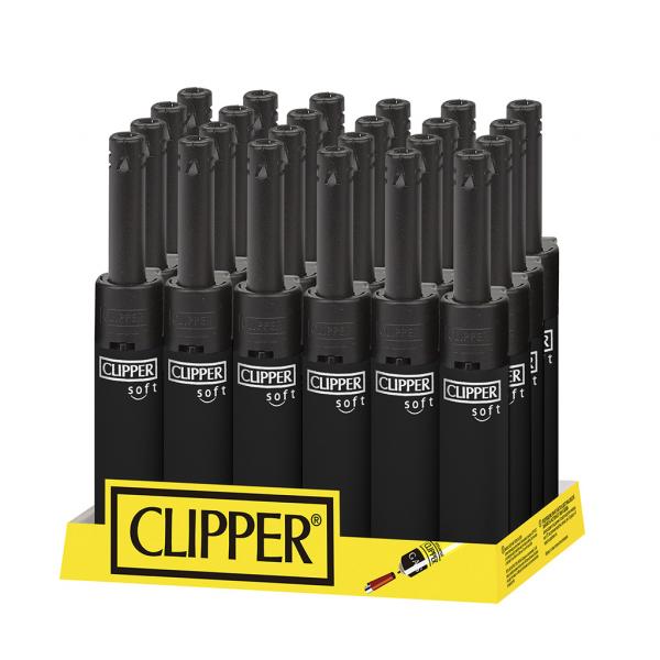 All Black Soft Multi-Purpose Lighter (Display of 24)