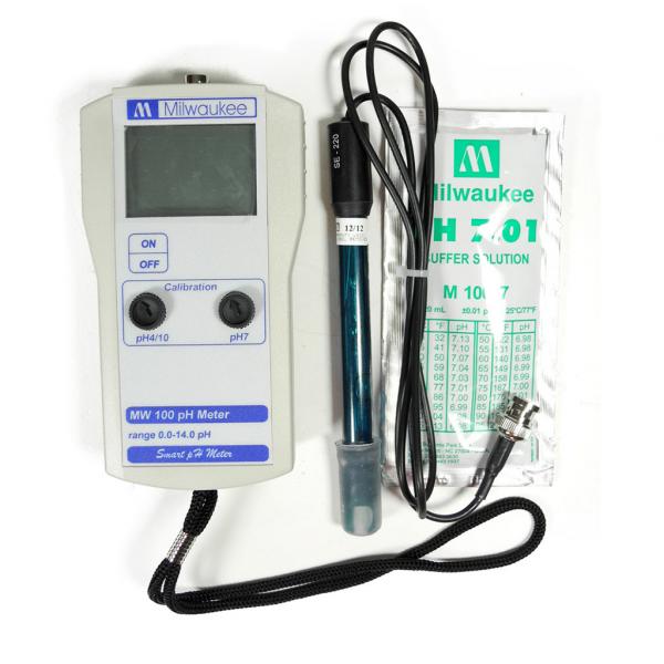 Testeur pH pour liquides - MW100 (+sonde) (1 unité)