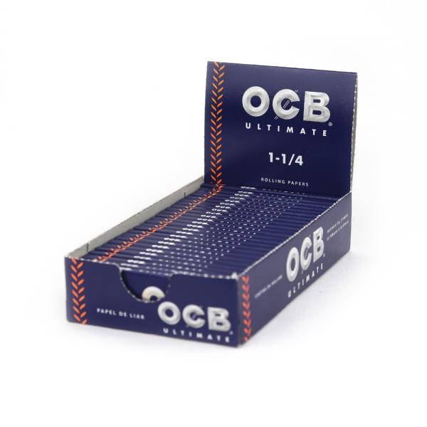 Papel OCB Ultimate 1 1/4 (Caja 25 unidades)