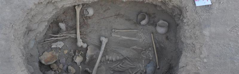 Découverte d’un linceul fait de plantes de cannabis dans une tombe datant de 2500 ans.