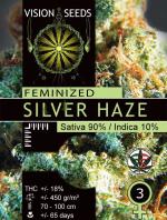 Silver Haze (Pack 3 semillas)